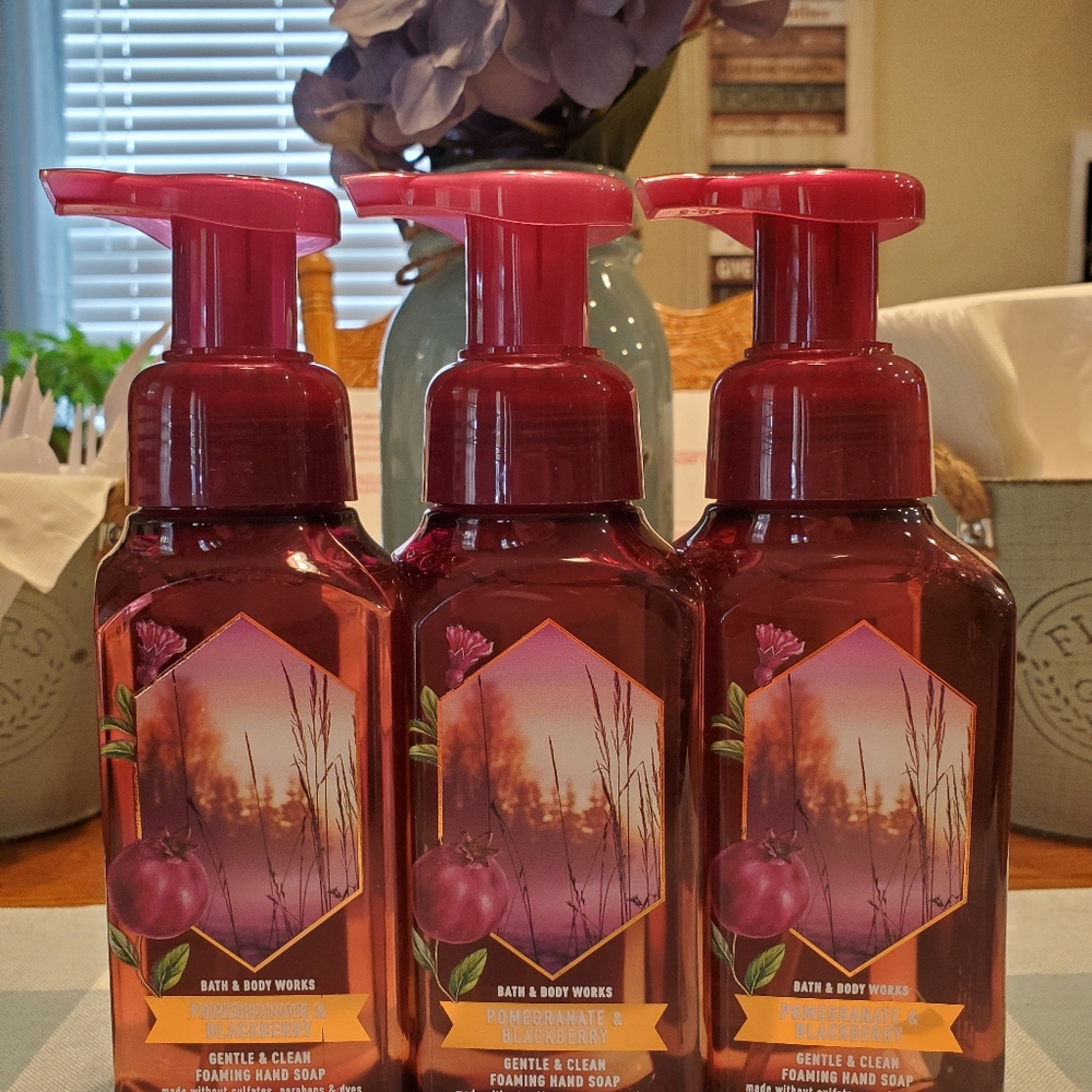 POMEGRANATE AND BLACKBERRY